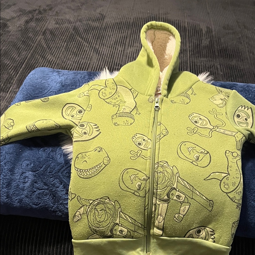 Disney Green Toy Story Kids Jacket